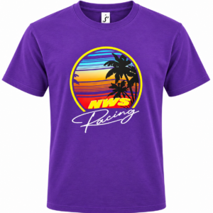 NWS Racing Purple T-Shirt